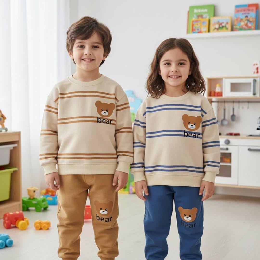 بلوز و شلوار طرح راه‌راه