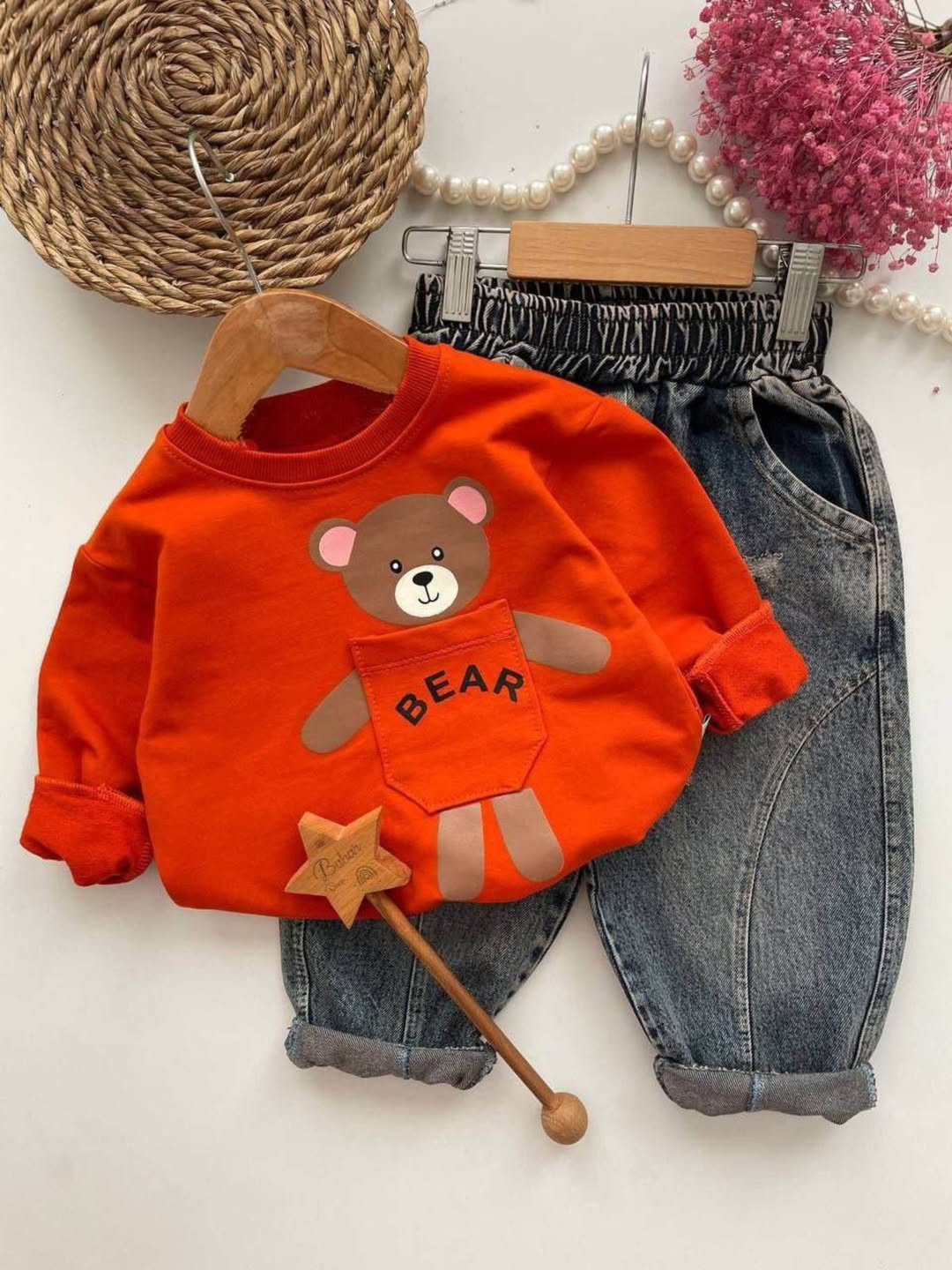 ست پسرانه بلوز و شلوار جین