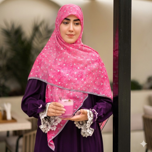 کرپ نخ طرح قلب ریز