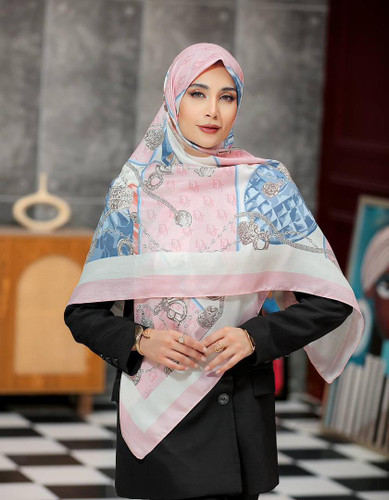 روسری ابریشم توییل 140