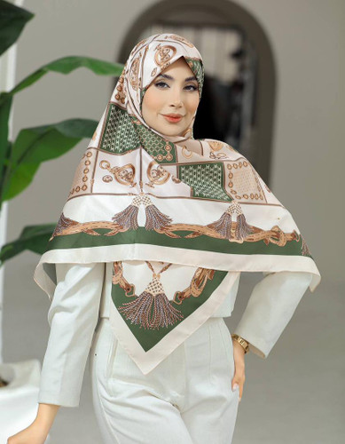 روسری ابریشم توییل سایز 140